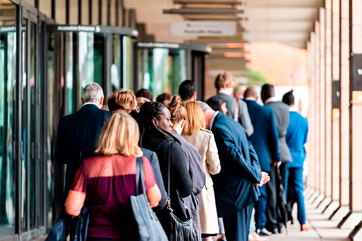 Não saber organizar a fila de atendimento